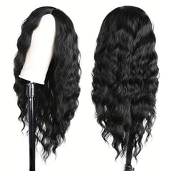 66cm Middle Parted Ringlets Wig Natural Fluffy Heat Resistant Wig for Women