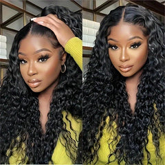 66cm Middle Parted Ringlets Wig Natural Fluffy Heat Resistant Wig for Women