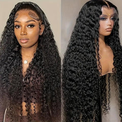 66cm Middle Parted Ringlets Wig Natural Fluffy Heat Resistant Wig for Women