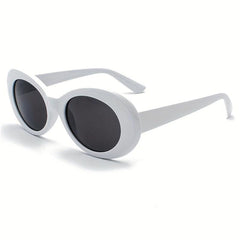 Retro Small Sunglasses Big Thick Bold Frame Unisex
