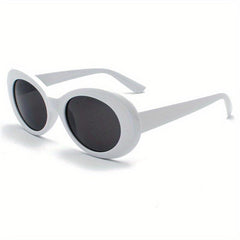 Retro Small Sunglasses Big Thick Bold Frame Unisex