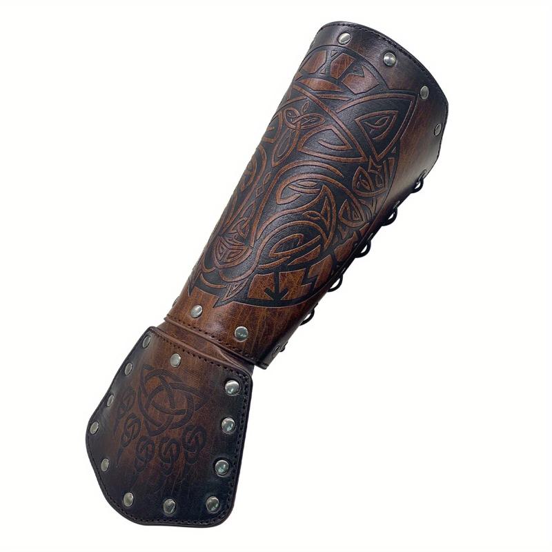 Medieval Arm Bracer Costume Knight Wristband Arm Armor Arm Guards