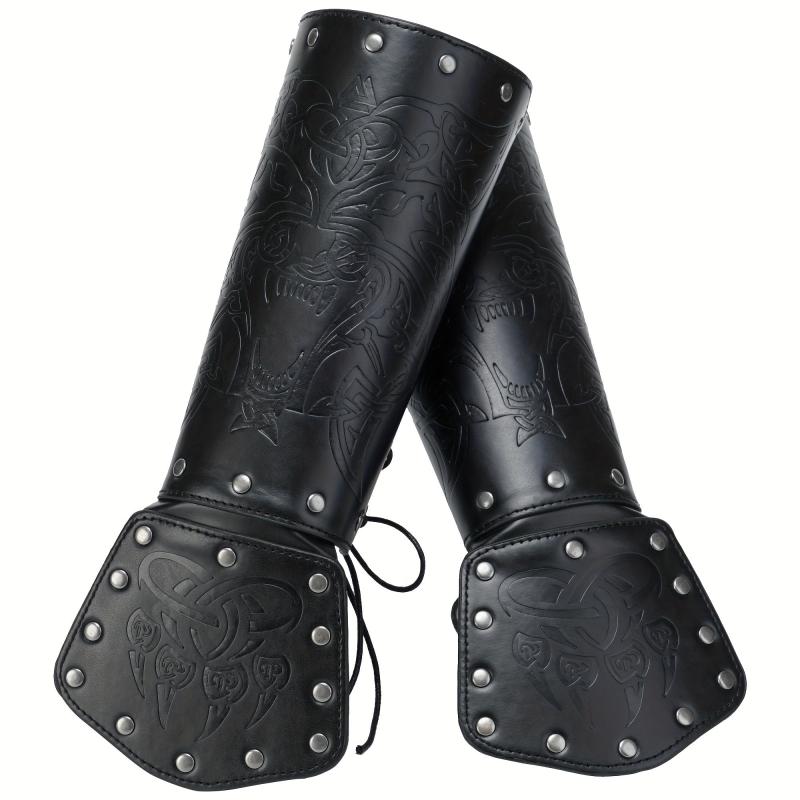 Medieval Arm Bracer Costume Knight Wristband Arm Armor Arm Guards