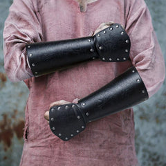 Medieval Arm Bracer Costume Knight Wristband Arm Armor Arm Guards