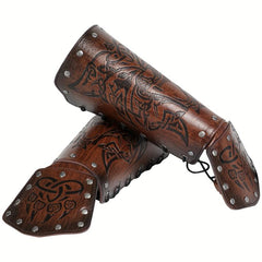 Medieval Arm Bracer Costume Knight Wristband Arm Armor Arm Guards