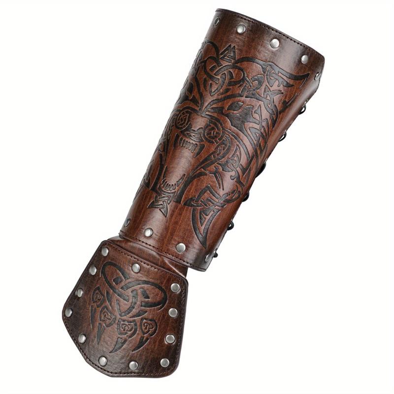 Medieval Arm Bracer Costume Knight Wristband Arm Armor Arm Guards