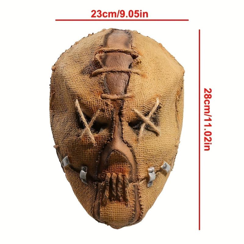 Halloween Horror Skull Mask Scary Evil Skeleton Full Face Latex Masks