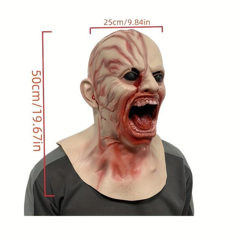 Halloween Scary Infected Men Masks Costume Props