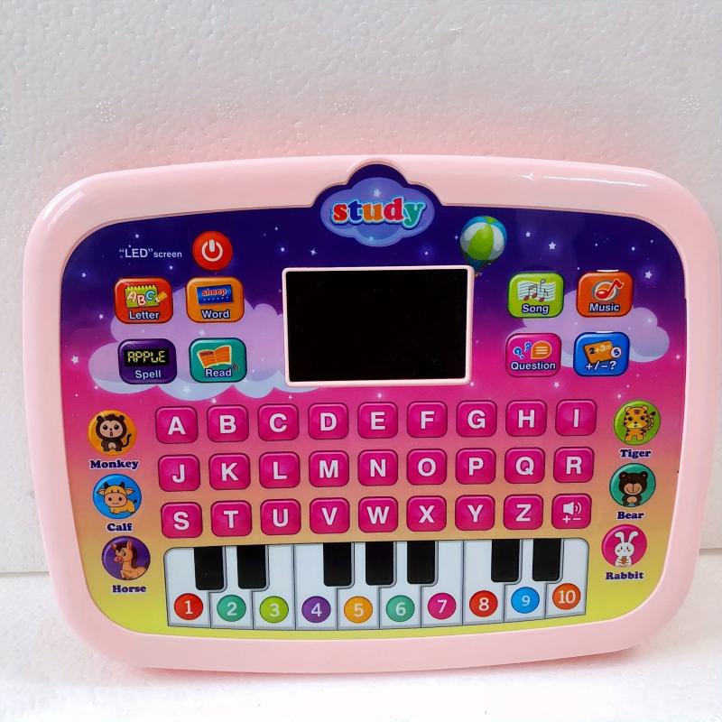 Interactive Kids Tablet Toddler Learning Pad With LED Screen