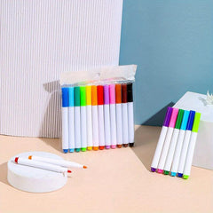 12 Colors Water Painting Pen Set for Kids Magic Whiteboard Marker
