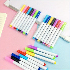 12 Colors Water Painting Pen Set for Kids Magic Whiteboard Marker