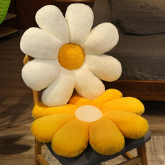89in Lovely Flower Plush Cushion Room Decor Sunflower Pillow Bay Window