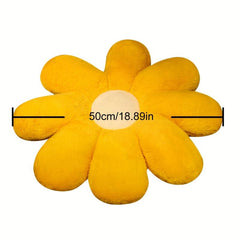89in Lovely Flower Plush Cushion Room Decor Sunflower Pillow Bay Window