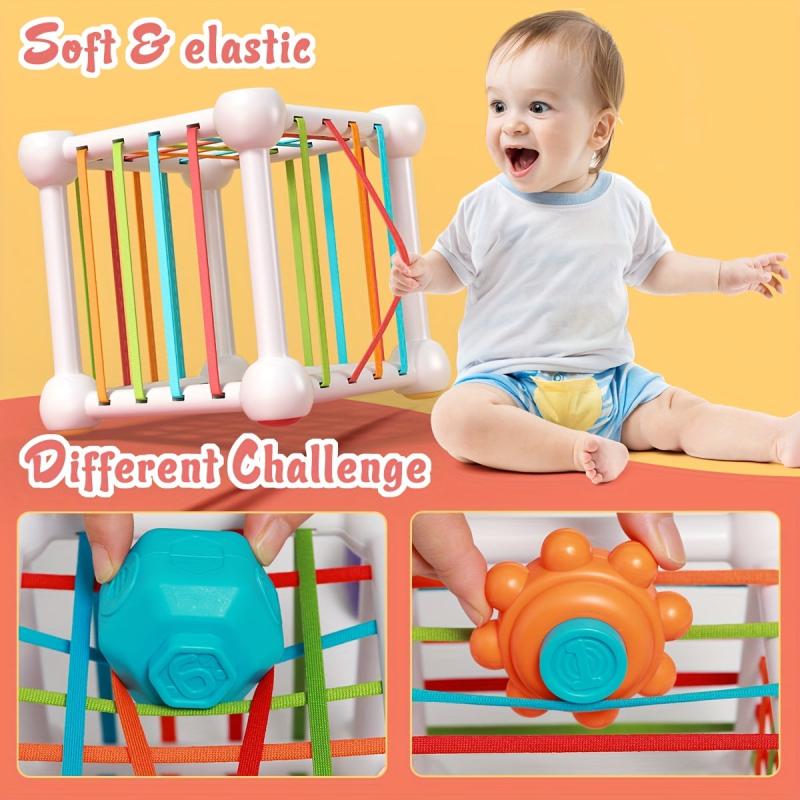 Shape Classification Cube Toy For 6 Months Baby
