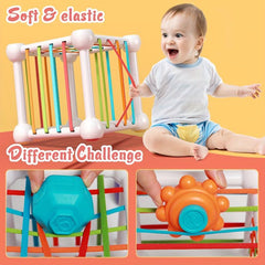 Shape Classification Cube Toy For 6 Months Baby