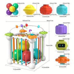 Shape Classification Cube Toy For 6 Months Baby