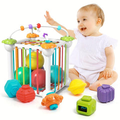 Shape Classification Cube Toy For 6 Months Baby