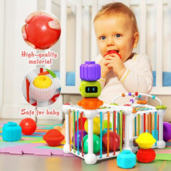 Shape Classification Cube Toy For 6 Months Baby