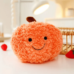 Halloween Pumpkin Plush Toy Family Angry Pumpkin Doll Gift for Girlfriend