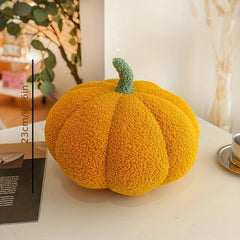 Halloween Stuffed Pumpkin Plush Toy 3D Shape Decoration Thanksgiving Pillow