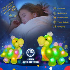 Luminous Dinosaur Plush Toy Soft Stuffed Animal 17in