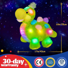 Luminous Dinosaur Plush Toy Soft Stuffed Animal 17in