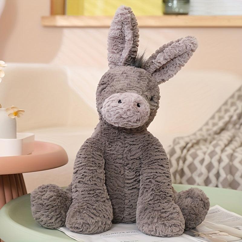 Little Fur Donkey Doll Plush Toy 9 1in 15 7in Gift Halloween