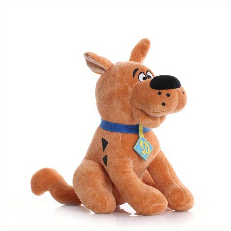 Brown Dog Plush Pendant Keychain Soft Cartoon Doll Toy Gift