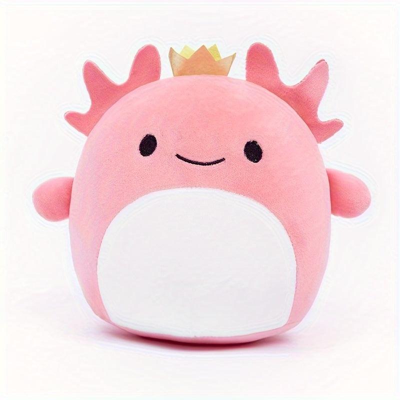 Axolotl Stuffed Animal Plush Toy & Squishy Plush Pillow Halloween