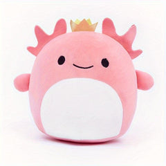 Axolotl Stuffed Animal Plush Toy & Squishy Plush Pillow Halloween