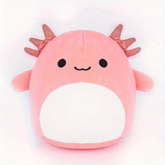 Axolotl Stuffed Animal Plush Toy & Squishy Plush Pillow Halloween