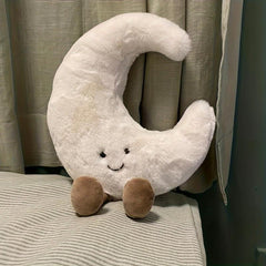 Simulated Moon Pillow Home Decoration Party Gift