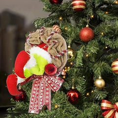 Christmas Garland Christmas Thief Garland Front Door Decoration