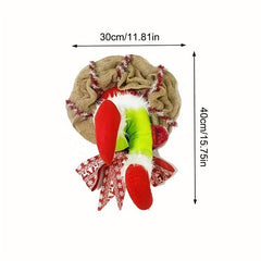 Christmas Garland Christmas Thief Garland Front Door Decoration
