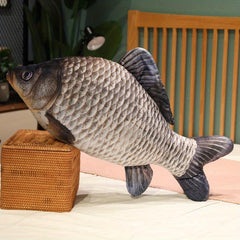 40cm Simulation Fish Plush Toy Sofa Cushion Birthday Gift Kids