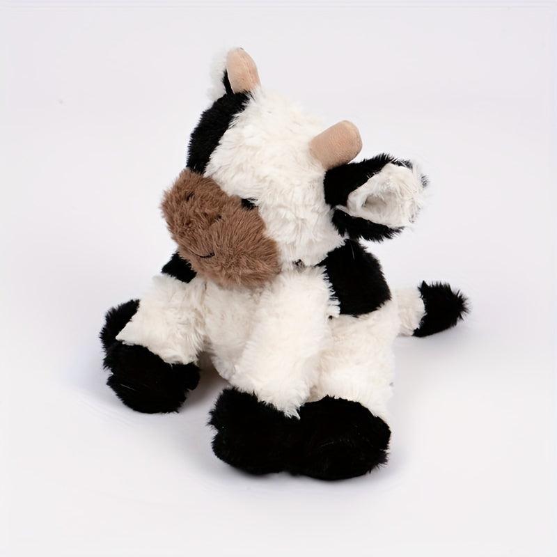 9.8in Sitting Cow Plush Toy - Perfect Gift for Kids