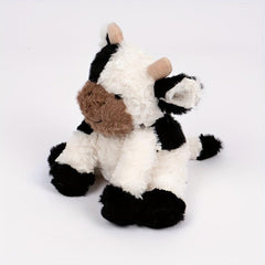 9.8in Sitting Cow Plush Toy - Perfect Gift for Kids