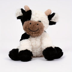 9.8in Sitting Cow Plush Toy - Perfect Gift for Kids