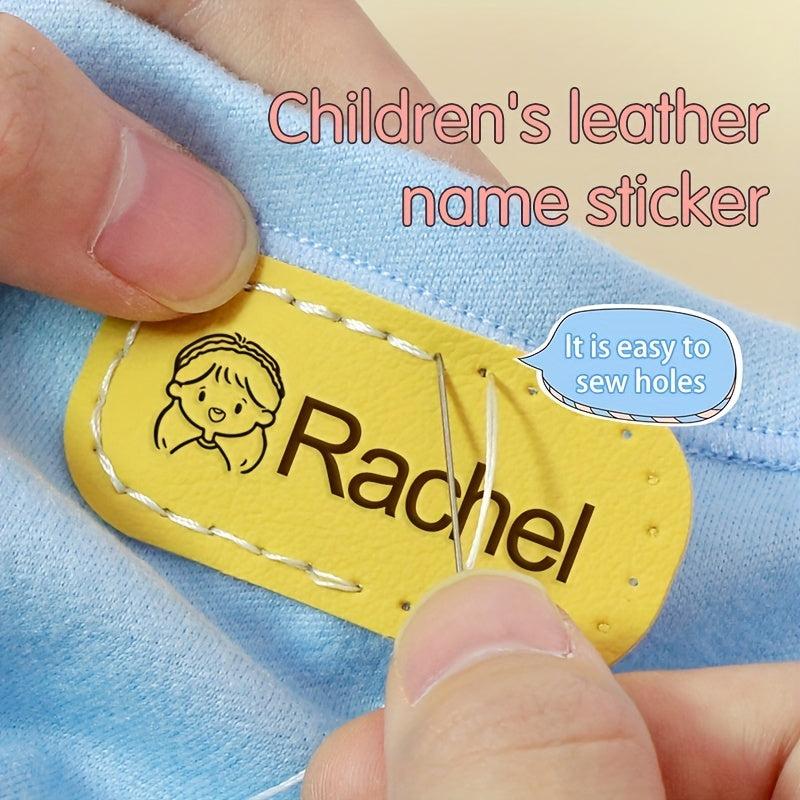 Custom Cloth Name Sticker Iron On Waterproof Transfer Label