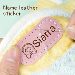 Custom Cloth Name Sticker Iron On Waterproof Transfer Label