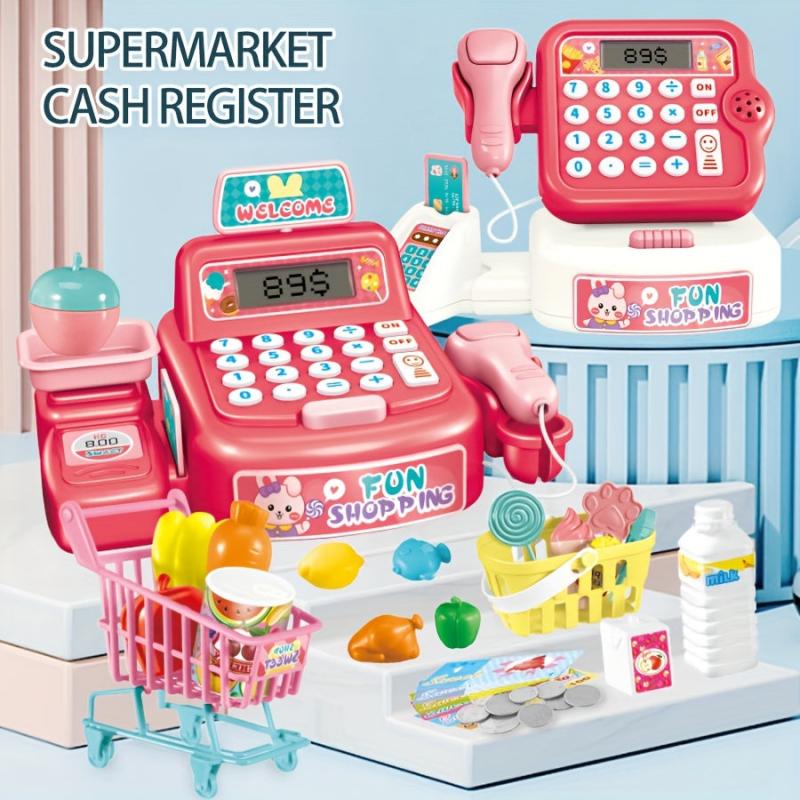 Interactive Supermarket Cash Register Toy
