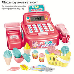 Interactive Supermarket Cash Register Toy