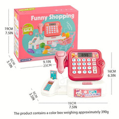 Interactive Supermarket Cash Register Toy