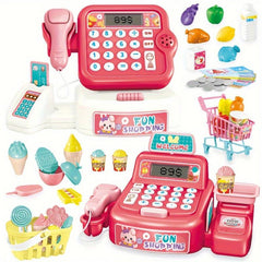 Interactive Supermarket Cash Register Toy