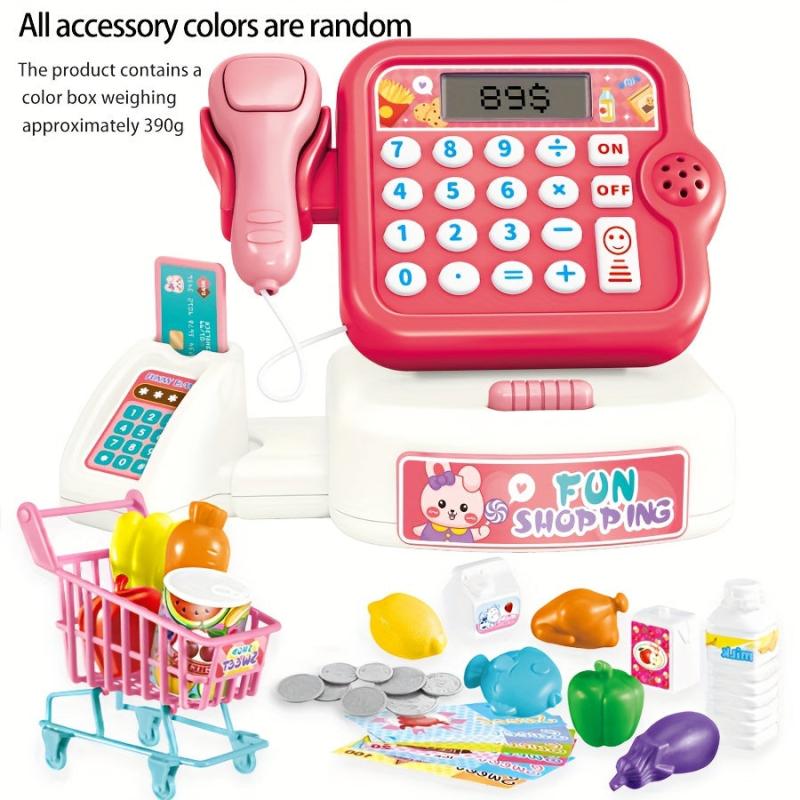 Interactive Supermarket Cash Register Toy