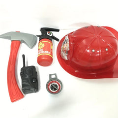 Firefighter Helmet Set Pretend Play Toy Role playing Firefighter