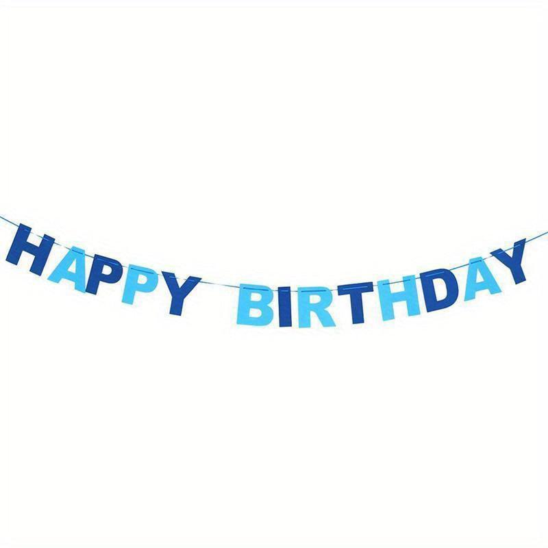 Colorful Rainbow Felt Banner for Birthday Parties