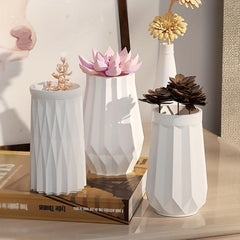 Nordic Style Crystal Drop Glue Vase Silicone Mold