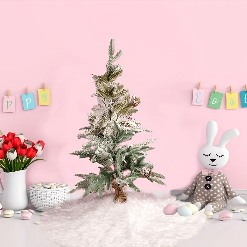 1pc Plush Christmas Tree Skirt Decoration