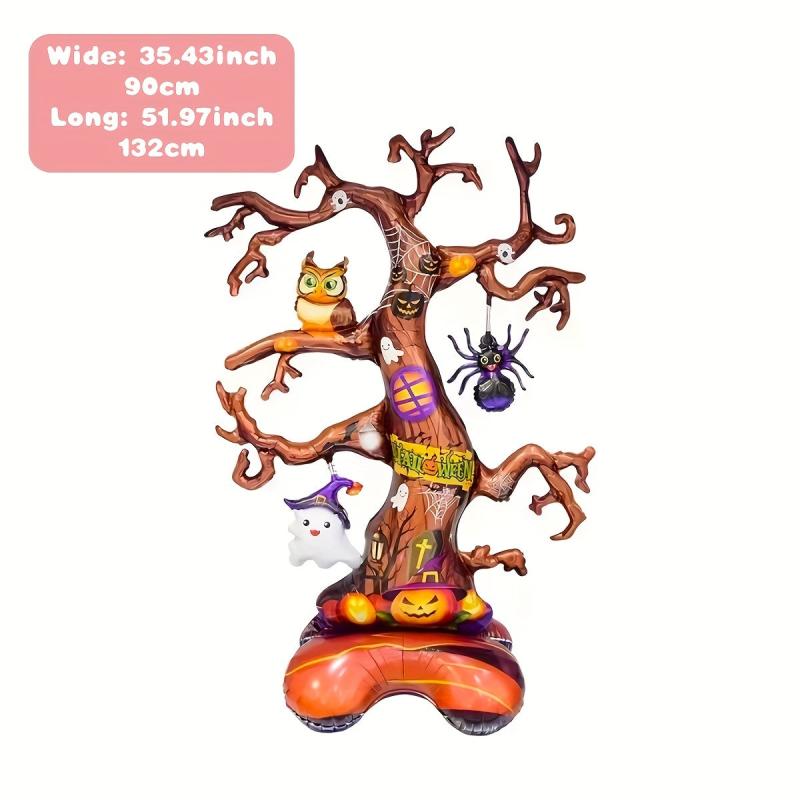 Halloween Christmas Tree Pumpkin Cat Spider Snowman Witches Santa Claus